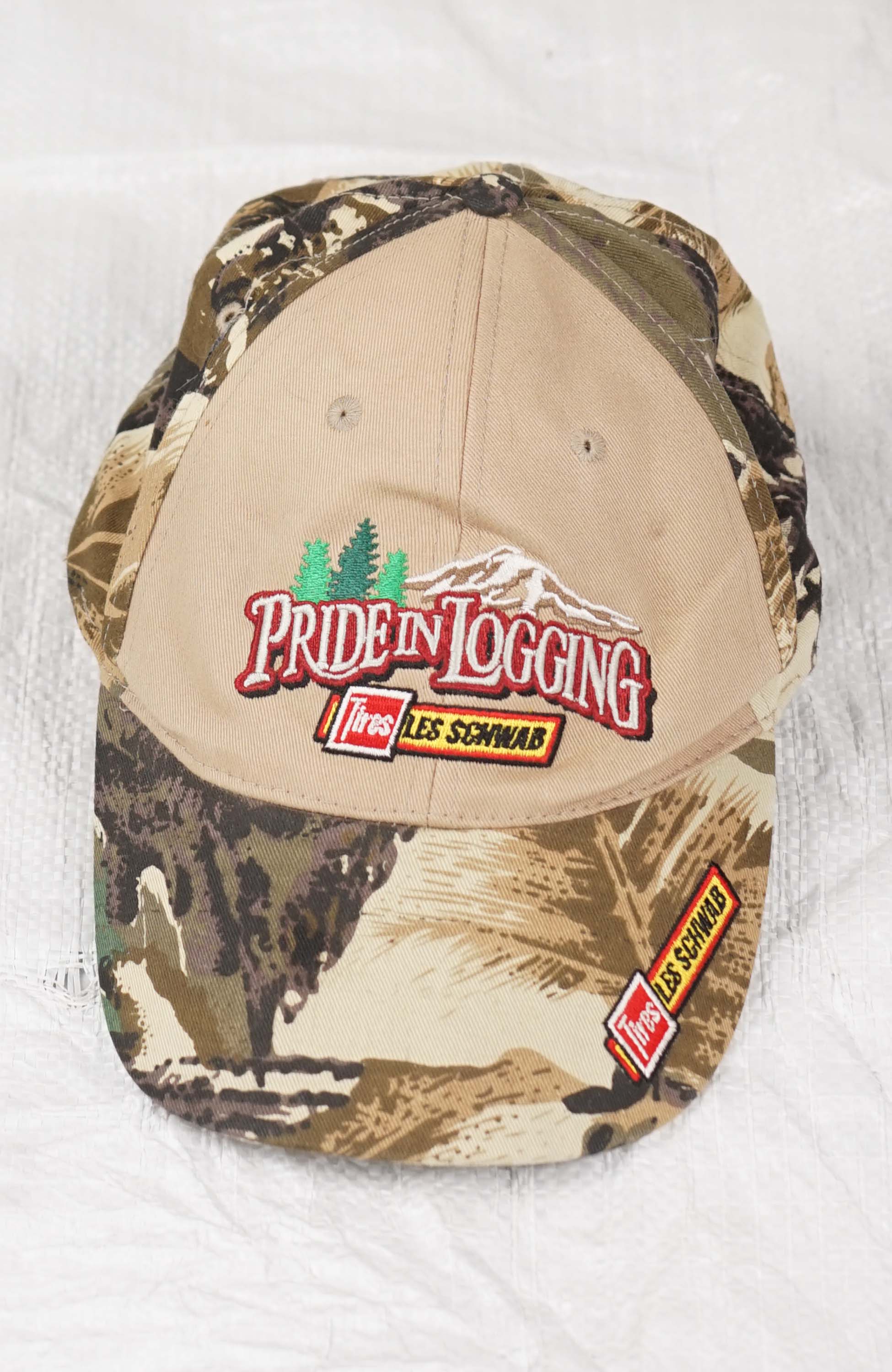 VINTAGE PRIDEIN LOGGING REAL TREE HAT