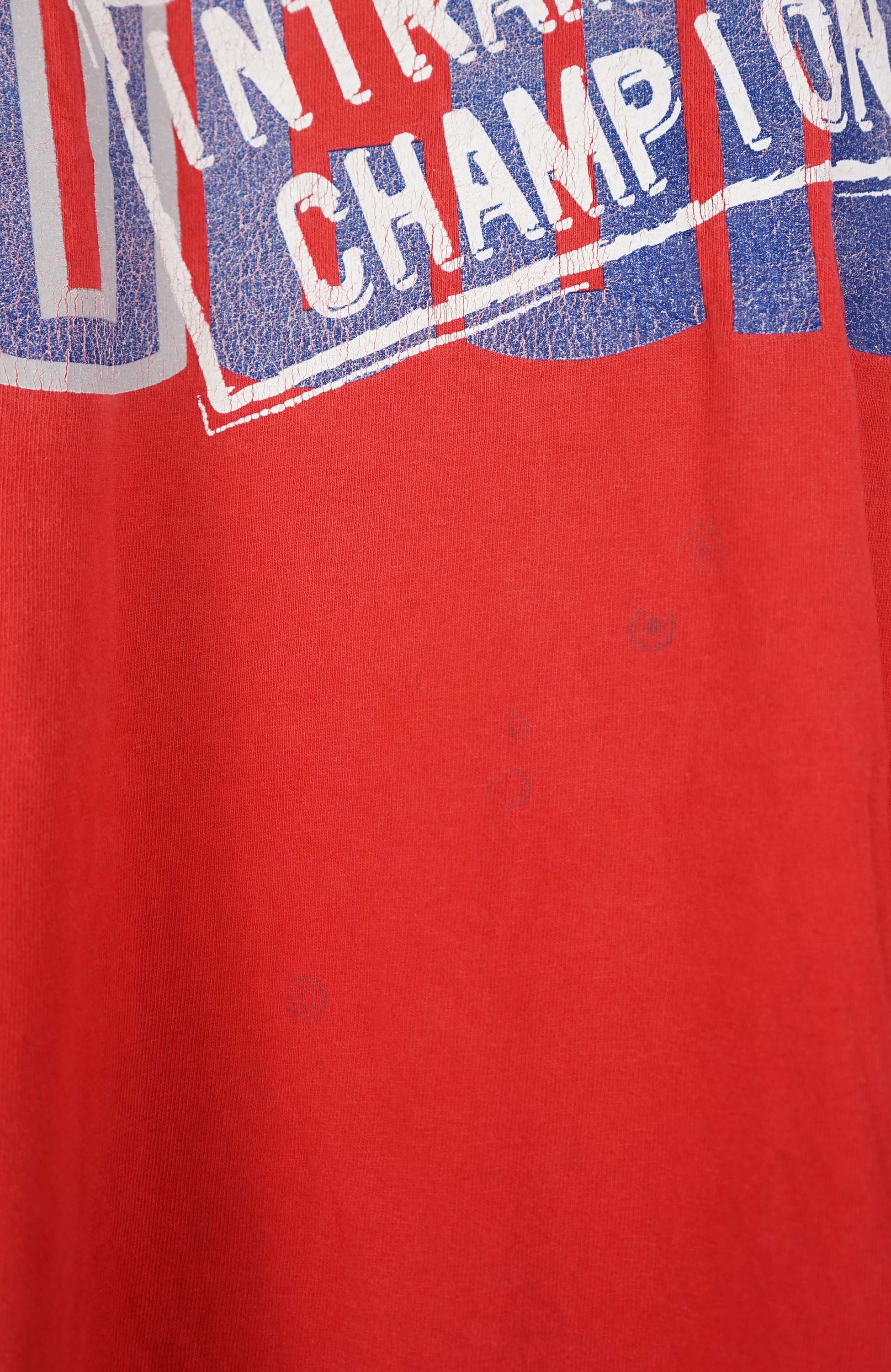 VINTAGE NIKE UCON CHAMPION T-SHIRT (XL) - Image 4