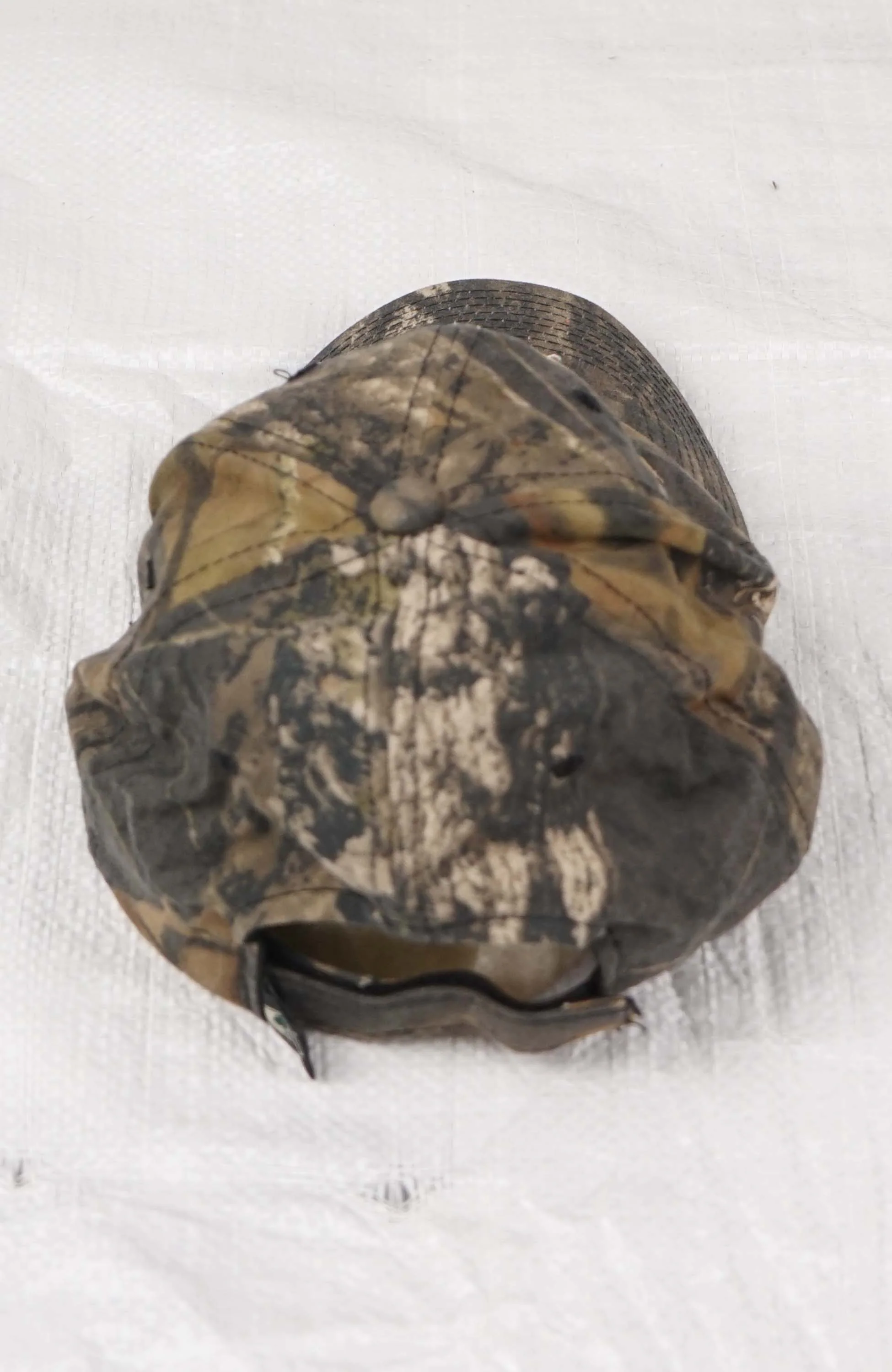 VINTAGE BRULOTTE CONSTRUCTION REAL TREE HAT - Image 2